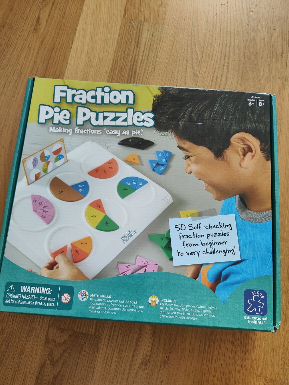 Giochi: Fraction Pie Puzzles Brüche Lehrmaterial Mathematik – Usato da Oberuzwil venduto da Umlobo