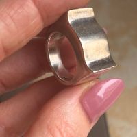 Silberring, DESIGNERRING STRONG (Grösse 53)