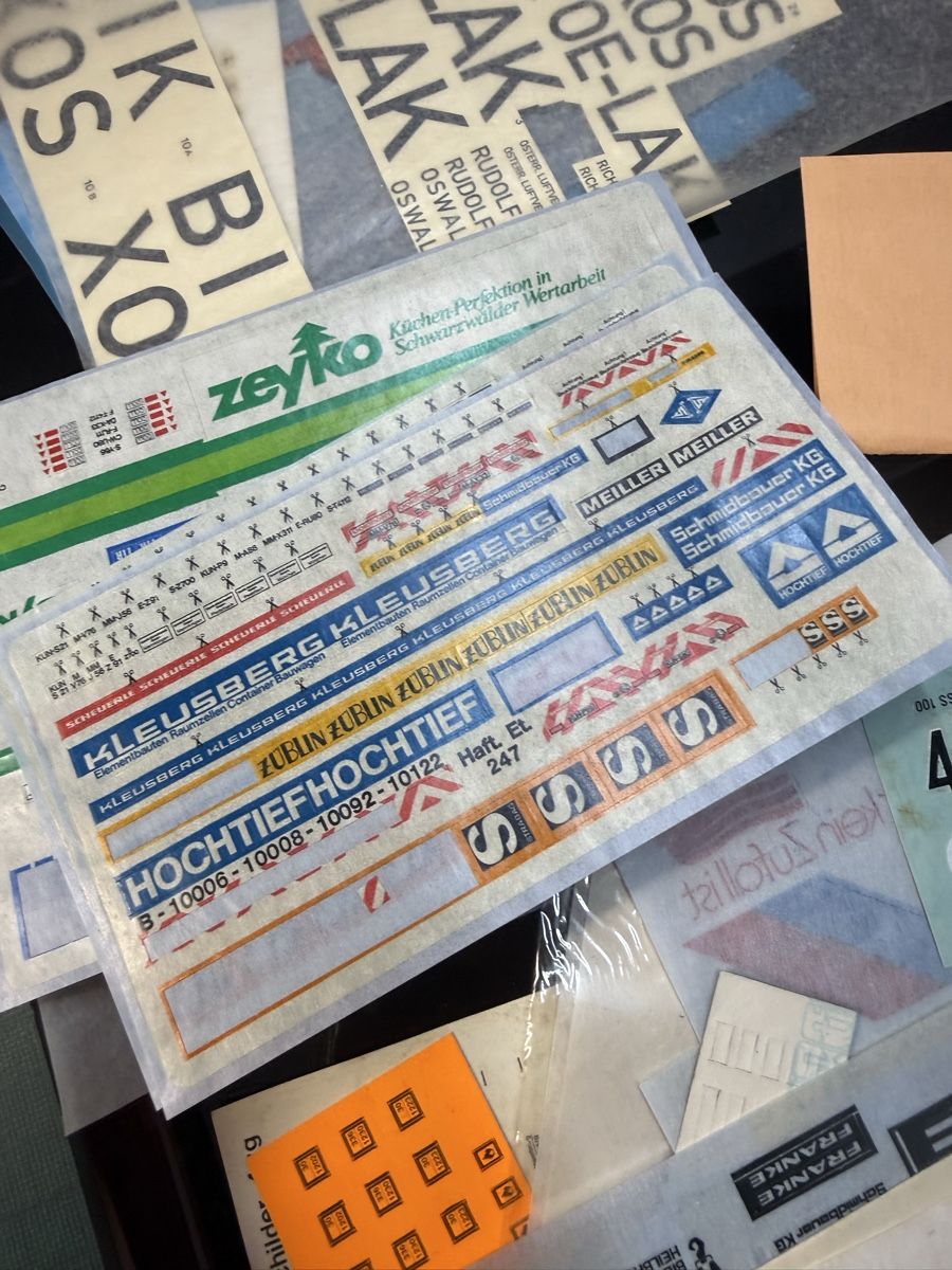 Sticker: Modellbau Abziehbilder div. Marken,  – Usato da Russikon venduto da Danielr5310 4