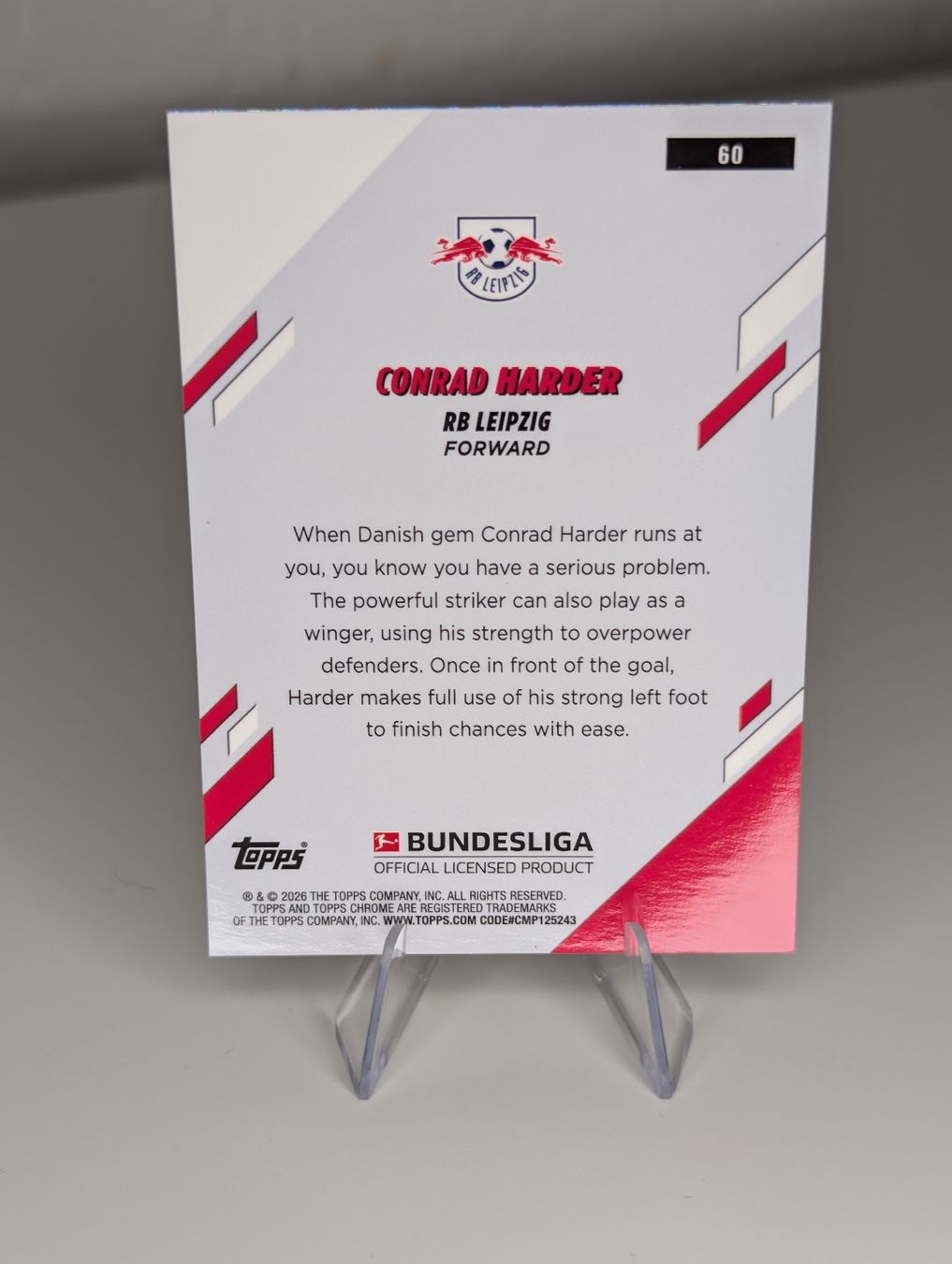 Topps Sammelbilder & Trading cards: Conrad Harder 06/10 RB Leipzig Topps Chrome BL – Neu (gemäss Beschreibung) aus Hunzenschwil von BRPCards 2