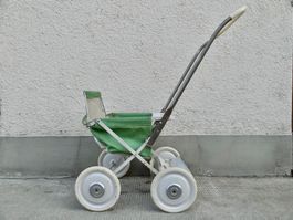 Puppenwagen antik ERIKA ZUG 1950er 1960er Sportwägeli