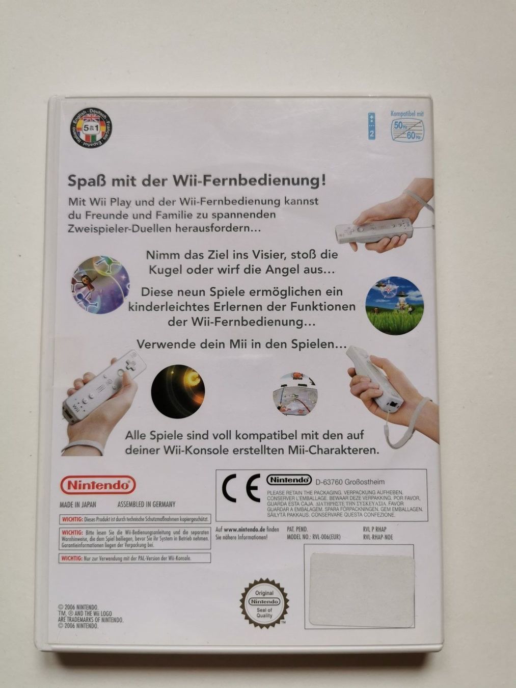 Nintendo Giochi: Wii - Wii Play – Usato da Lenzburg venduto da eyworld 2
