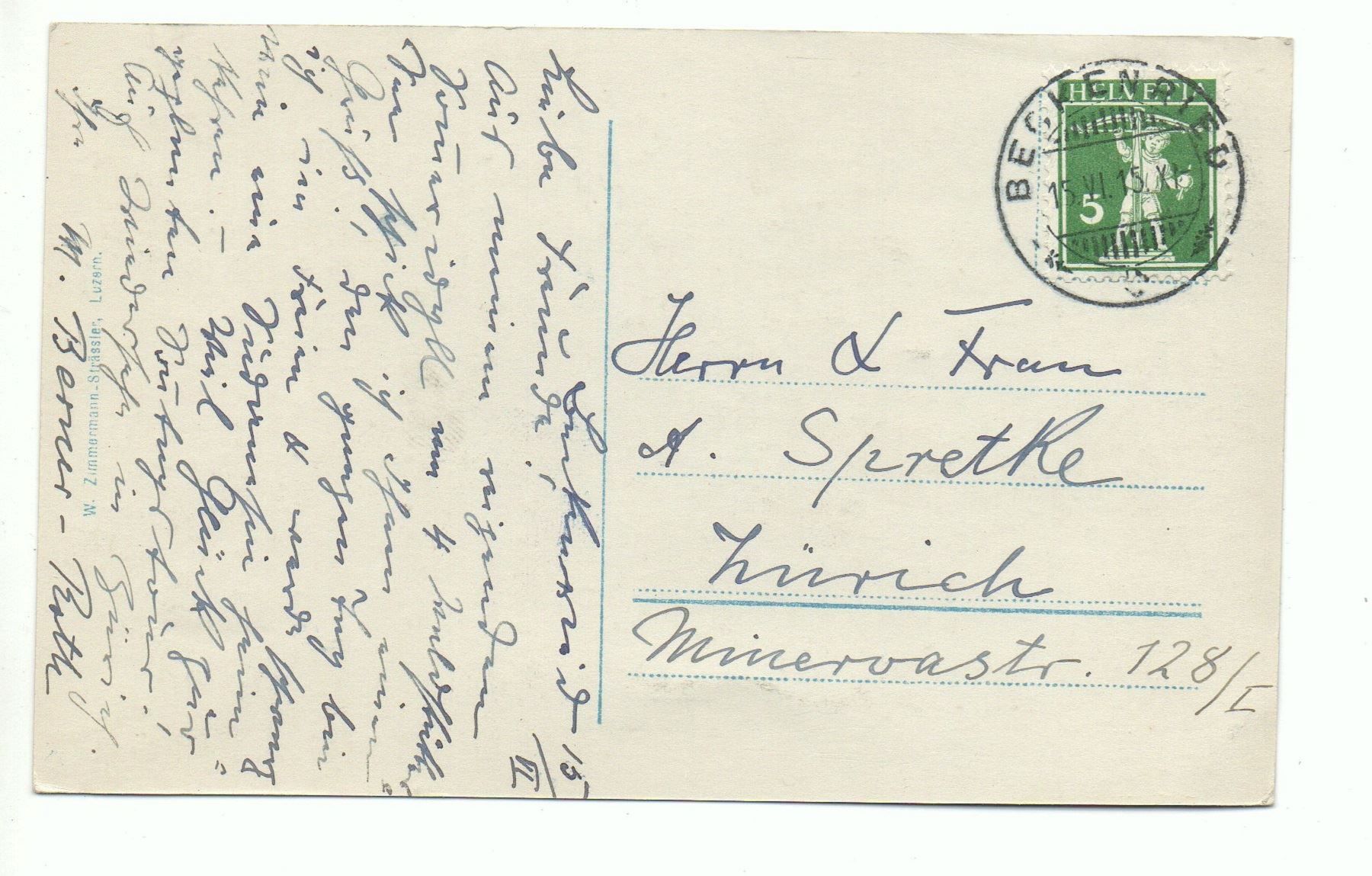 Cartoline postali: BECKENRIED mit dem Pilatus – Usato da Jona venduto da philajona 1