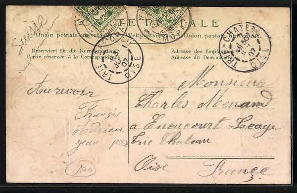 Cartoline postali: AK Morat, Le Château, 1907 – Usato da Berlin venduto da bartko-reher 1