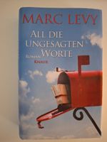 Marc Levy Roman - Alle die ungesagten Worte