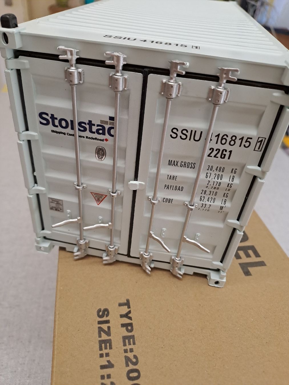 Kit di modellismo & Modellini statici: Container Model 1:20 – Nuovo e nell'imballaggio originale da Uznach venduto da Walaylatiere 3