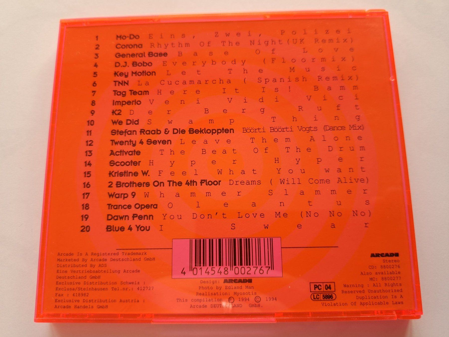 CD: Cd Dance Trance 94 - Volume 3  – Usato da Pully venduto da bro_n52j 1