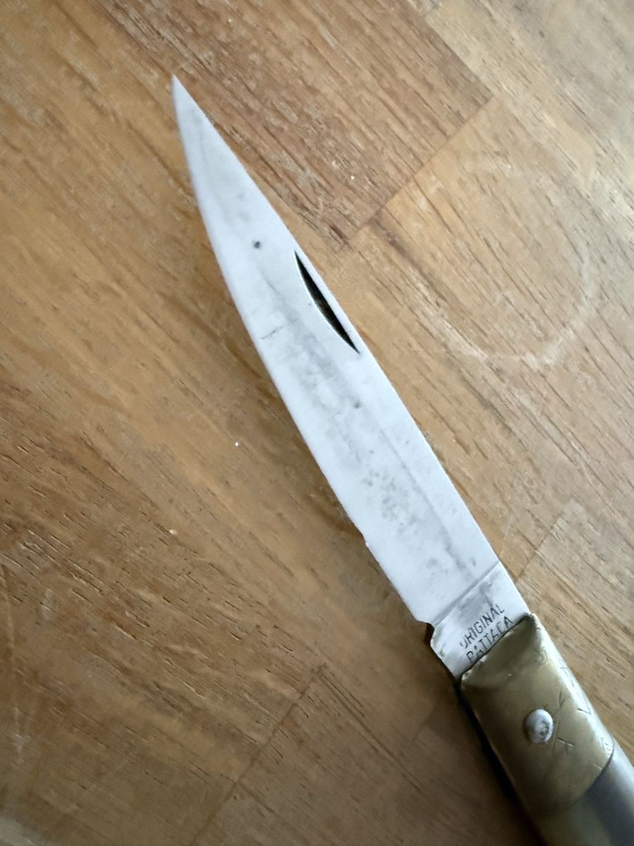 Coltelli tascabile: Antikes Sardinisches Taschenmesser Sackmesser  – Usato da Goldach venduto da Messerguru 3