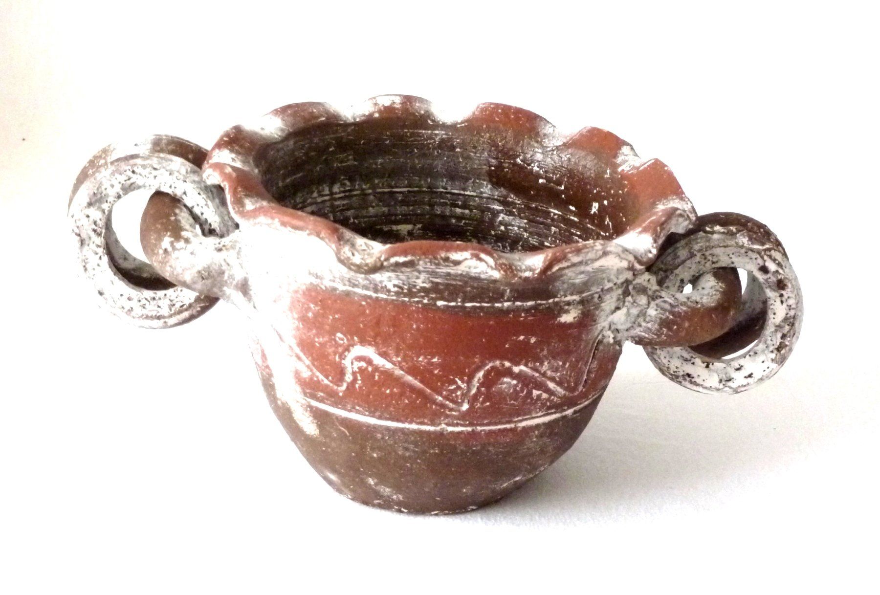 Tutte le decorazioni: Räucherschale - Azteke rot/braun – Nuovo e nell'imballaggio originale da Mauren venduto da Yeelen 1