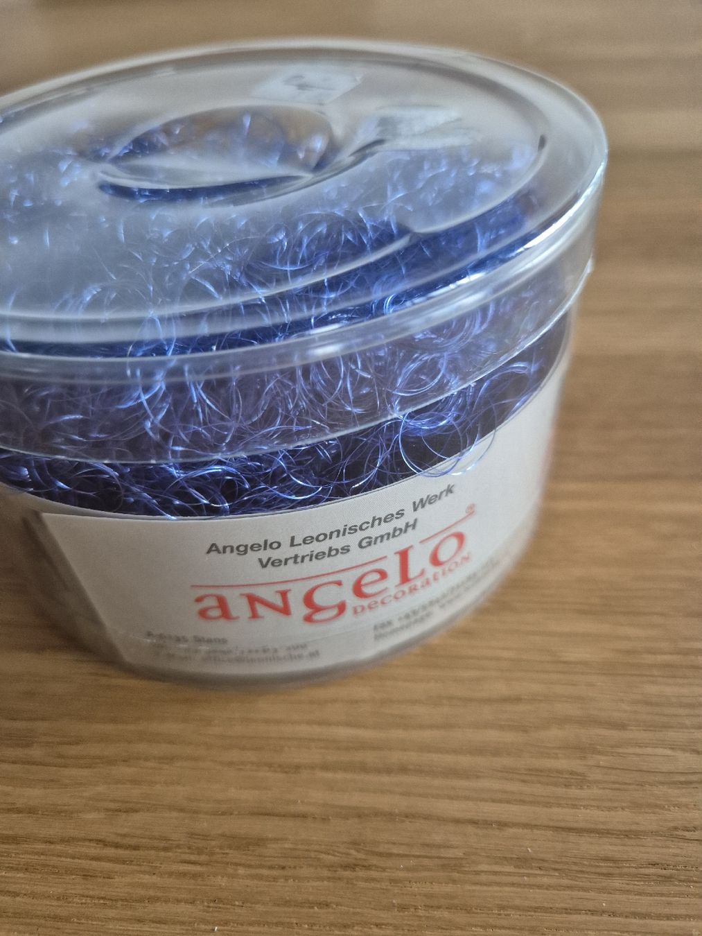 Kit bricolage: Bastelmaterial: Engelshaar, Königsblau 18 Gramm – Usato da Bern venduto da miruslav 1