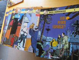 9x Dick Herrison - Band 1 -9 - Savard Comic