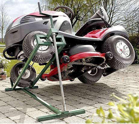 Heber Für Rasentraktor & Aufsitzmäher – ATV Hebevorrichtung Kippvorrichtung 400 Kg 914600 5565