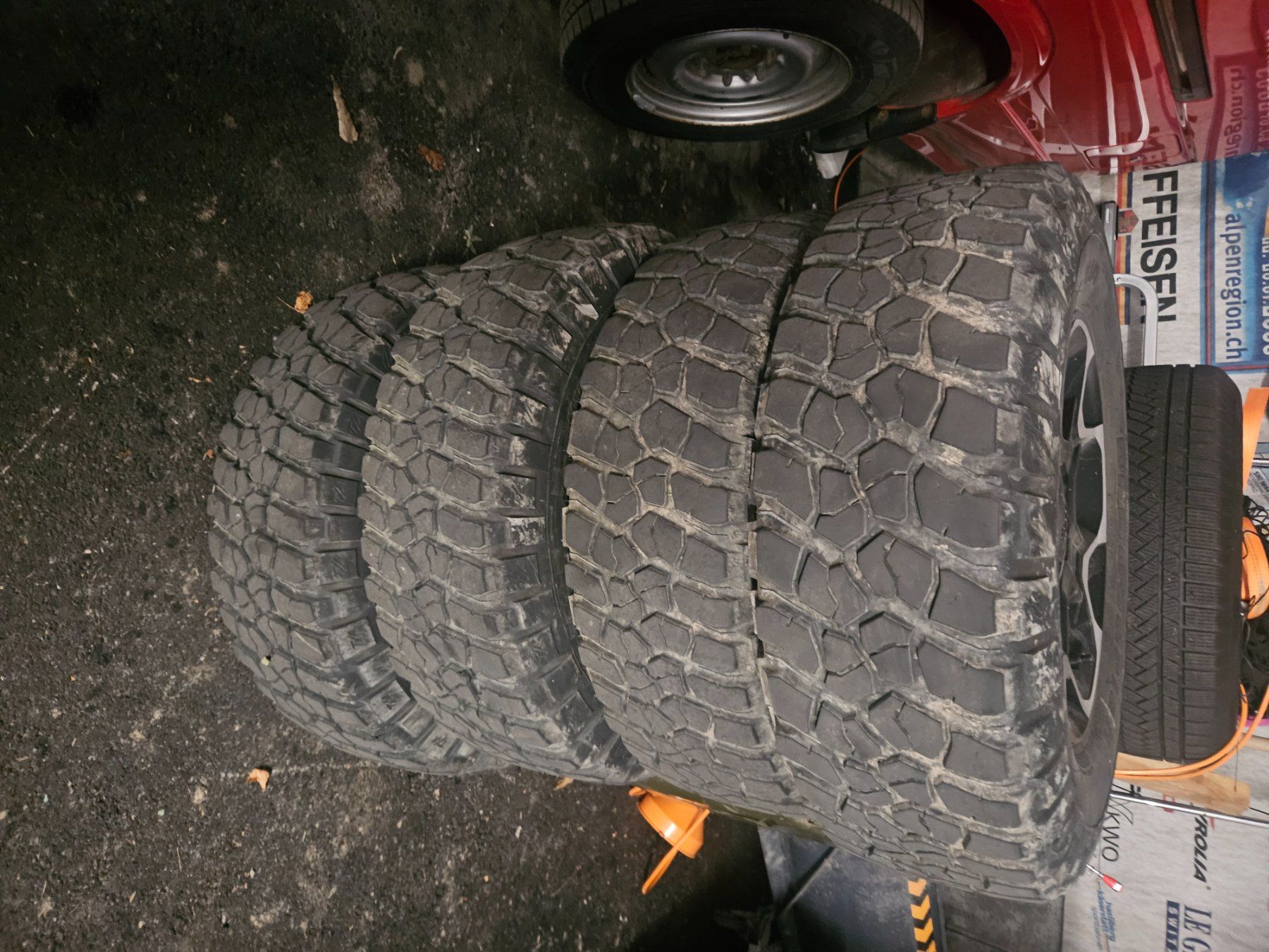 Jeep Pneumatici & Ruote complete: 4 Orginal Räder Jeep  17 Zoll – Usato da Brienz BE venduto da planalp01 1