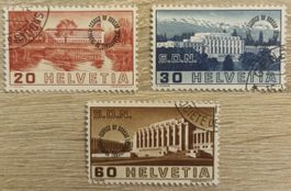 Lote sellos Suiza 1938, Intrernational Labor Bureau