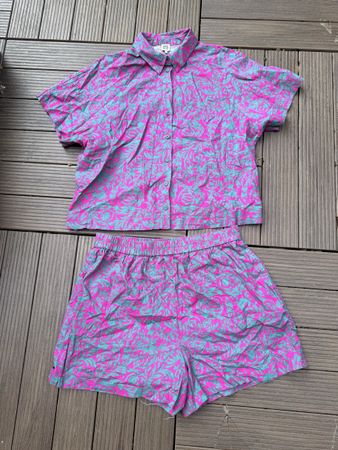 Ensemble d'été La Redoute, taille 42/44, fleuri rose!