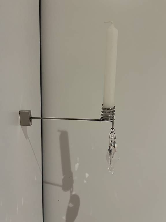 Portacandele: Magnetischer Kerzenhalter mit Dekokristall – Usato da Luzern venduto da Alhae 2