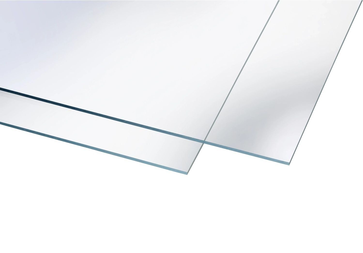 Piatti di portata: 2 Stk. Plexiplatten transparent 800 x 600 x 6 mm – Nuovo e nell'imballaggio originale da St.Gallen venduto da boehnli2013