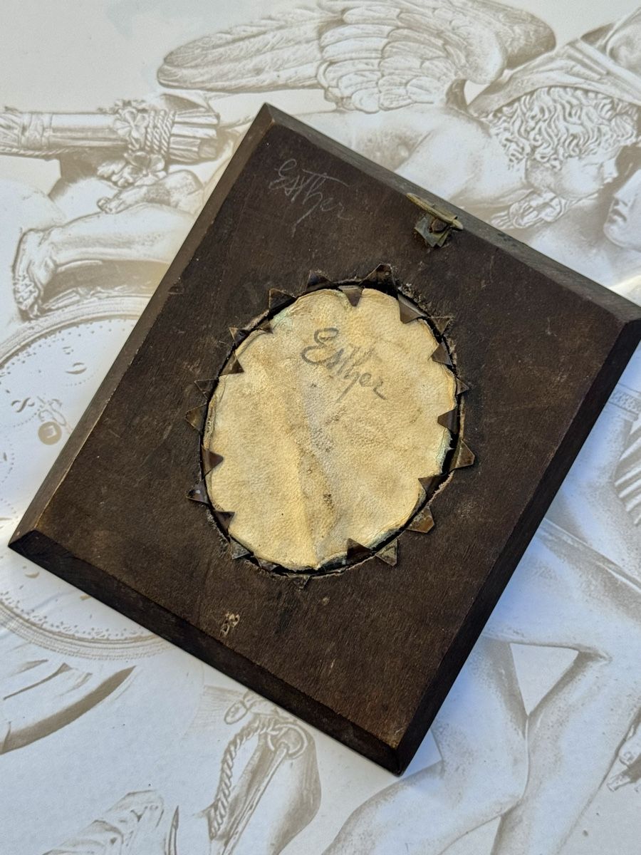 Gemälde: Miniature portrait 19eme – Gebraucht aus Courtaman von sultan16 2