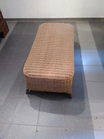 Rattan Couchtisch rechteckig natur guter Zustand