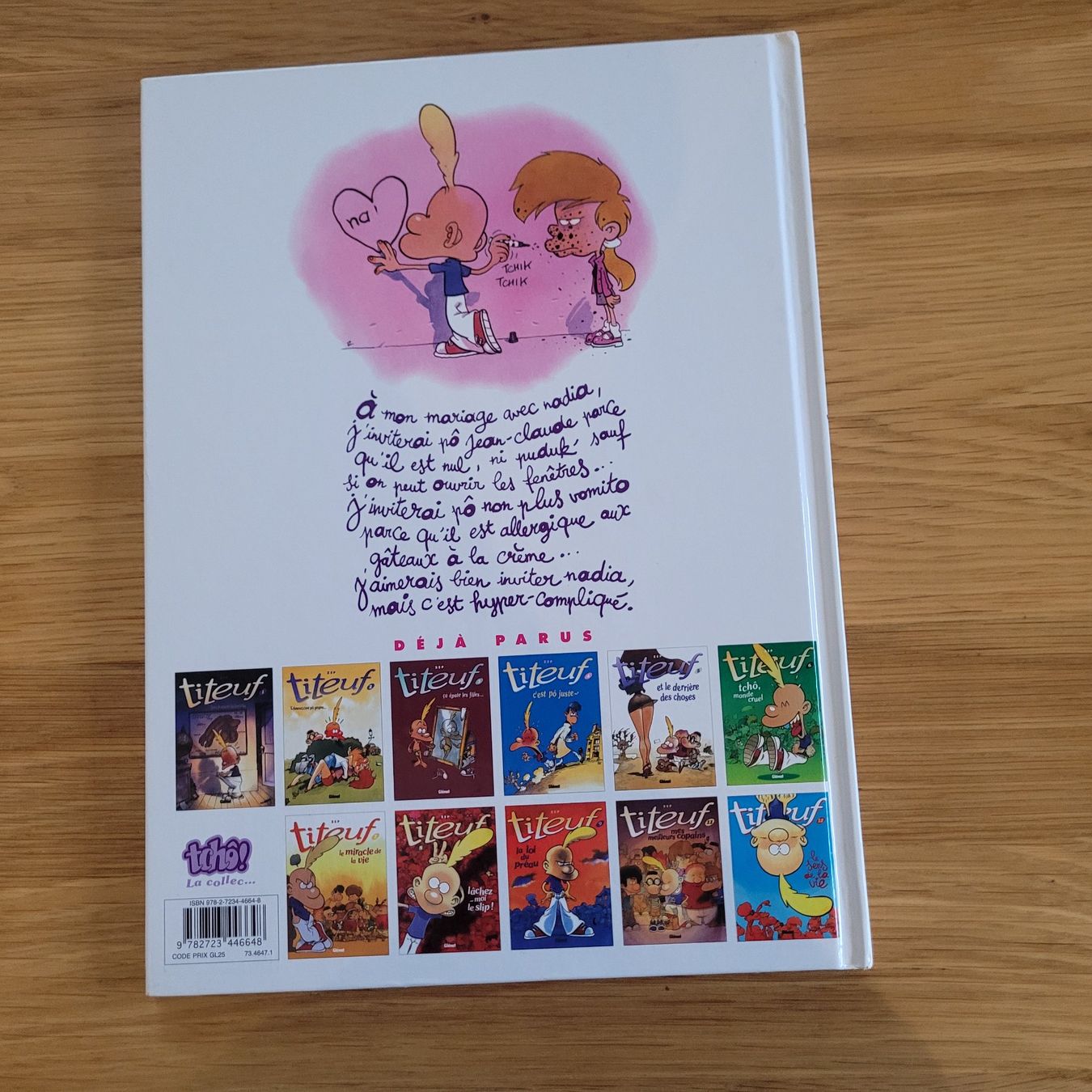 Fumetti: BD Titeuf 10. Nadia se marie – Usato da Biel/Bienne venduto da Destockweb 5