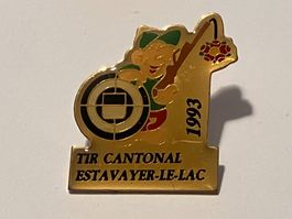 1 Pin Tir Cantonal Estayer Le Lac 1993