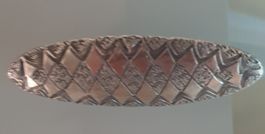 Silberbrosche Vintage art deco