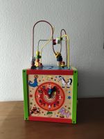 Holz Motorikwürfel Spielzeug mit Xylophon guter Zustand