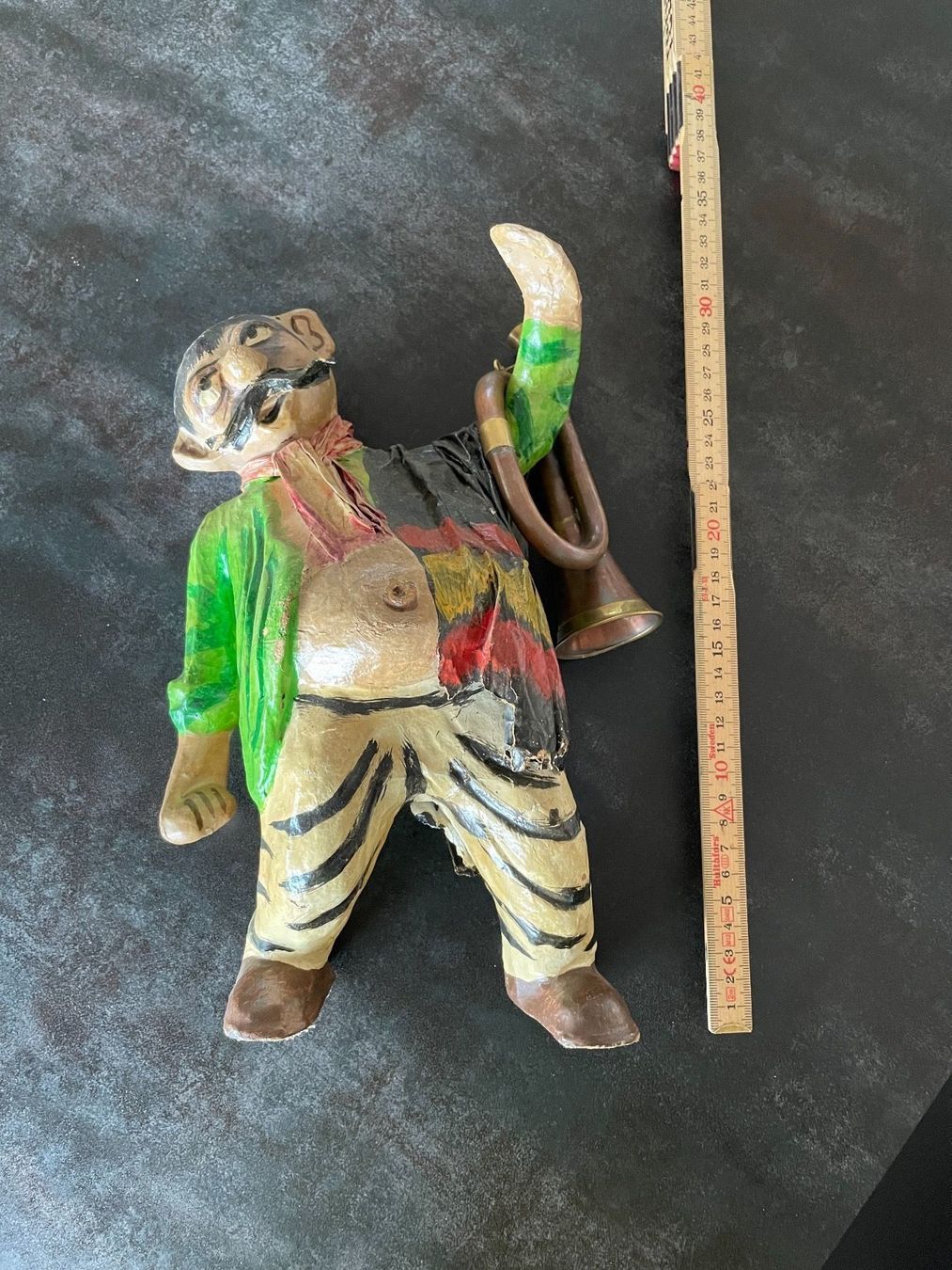 Statuette: Sculpture Mexicain Papier Maché – Usato da Vallamand venduto da Bricbracbroc82 8
