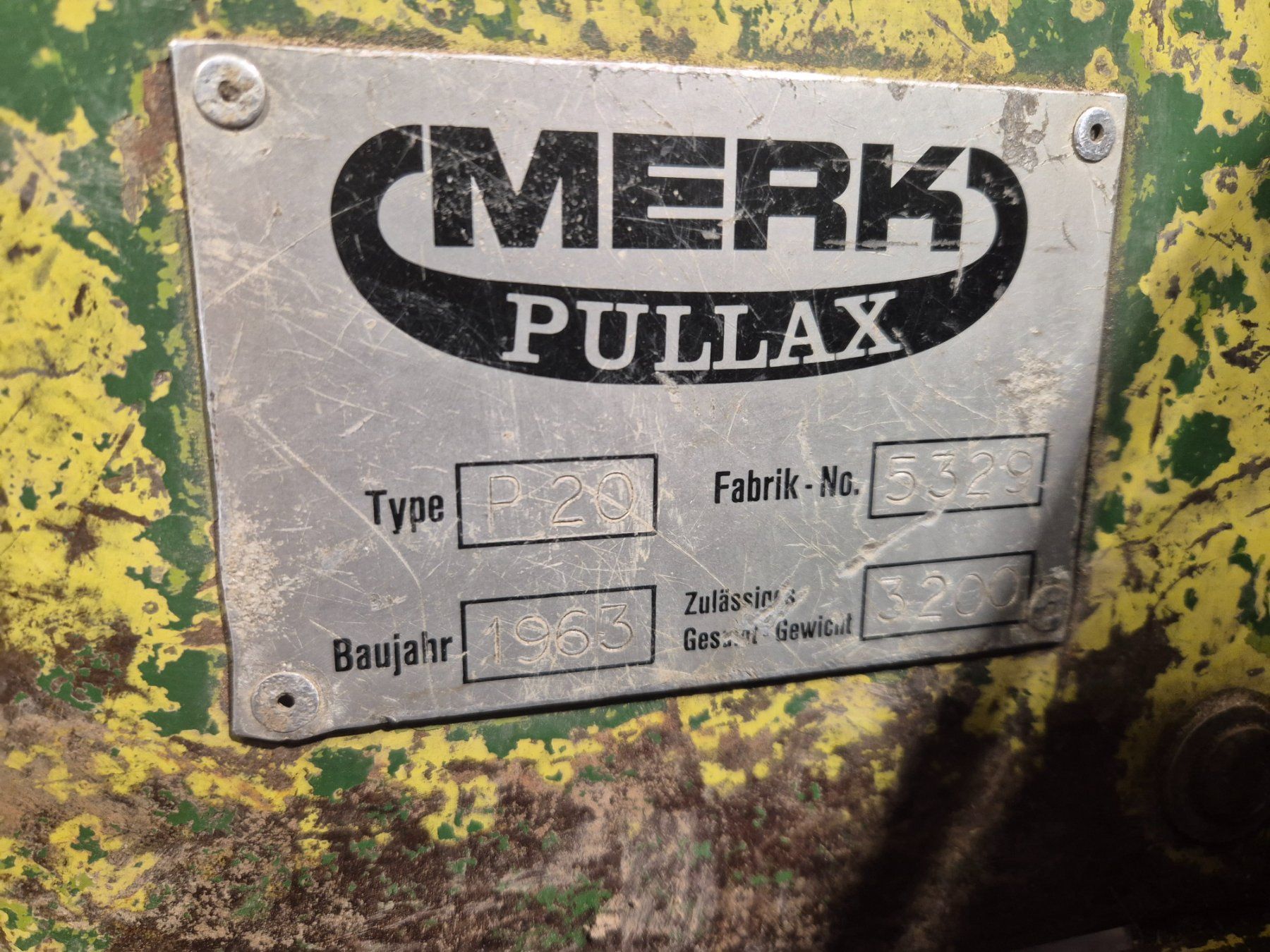 Tutte le macchine: Merk Pullax – Usato da Stein AR venduto da Bienli4 3