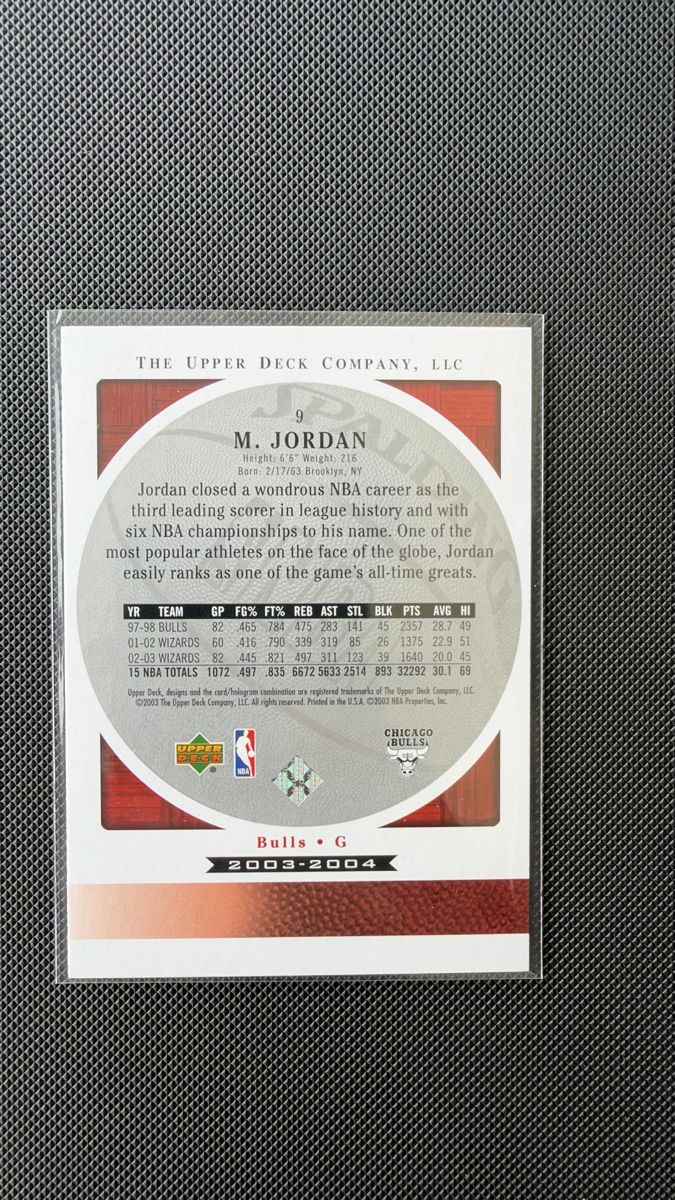Nba Carte collezionabili: Upper Deck Michael Jordan 2003-2004 O standing – Usato da Affoltern am Albis venduto da mr_choppa 1