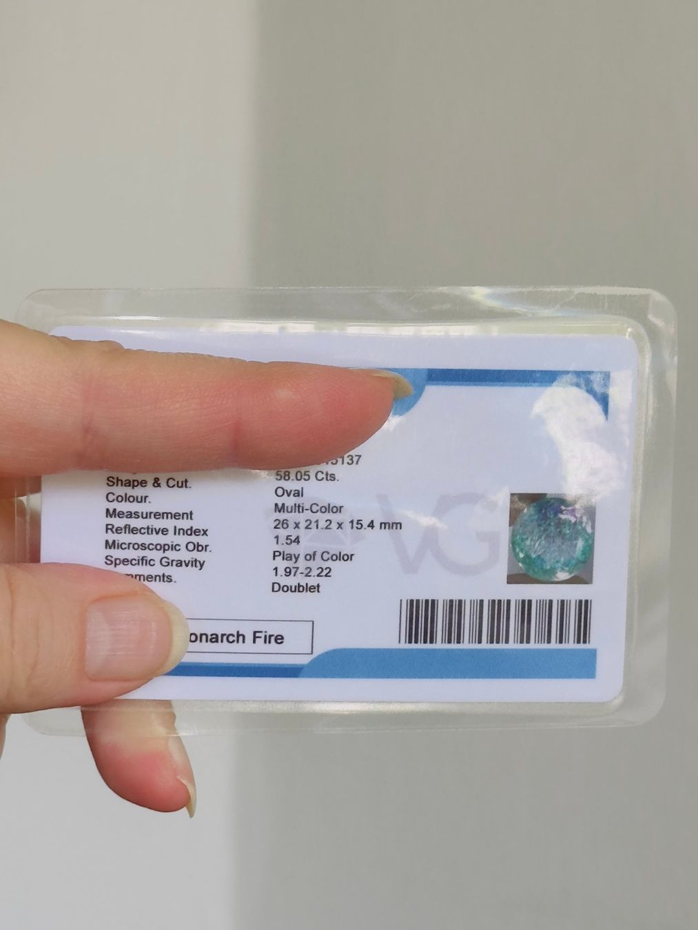 Pietre preziose: 50.75 Ct Certified – Nuovo e nell'imballaggio originale da Genève venduto da AWWA 3