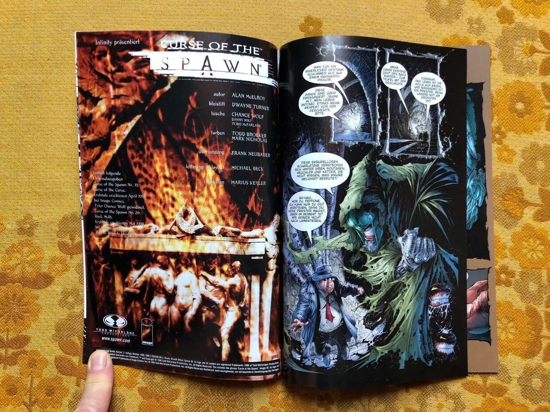 Fumetti: Spawn Band von 1999 2. Auflage – Usato da Endingen venduto da nathan05 3