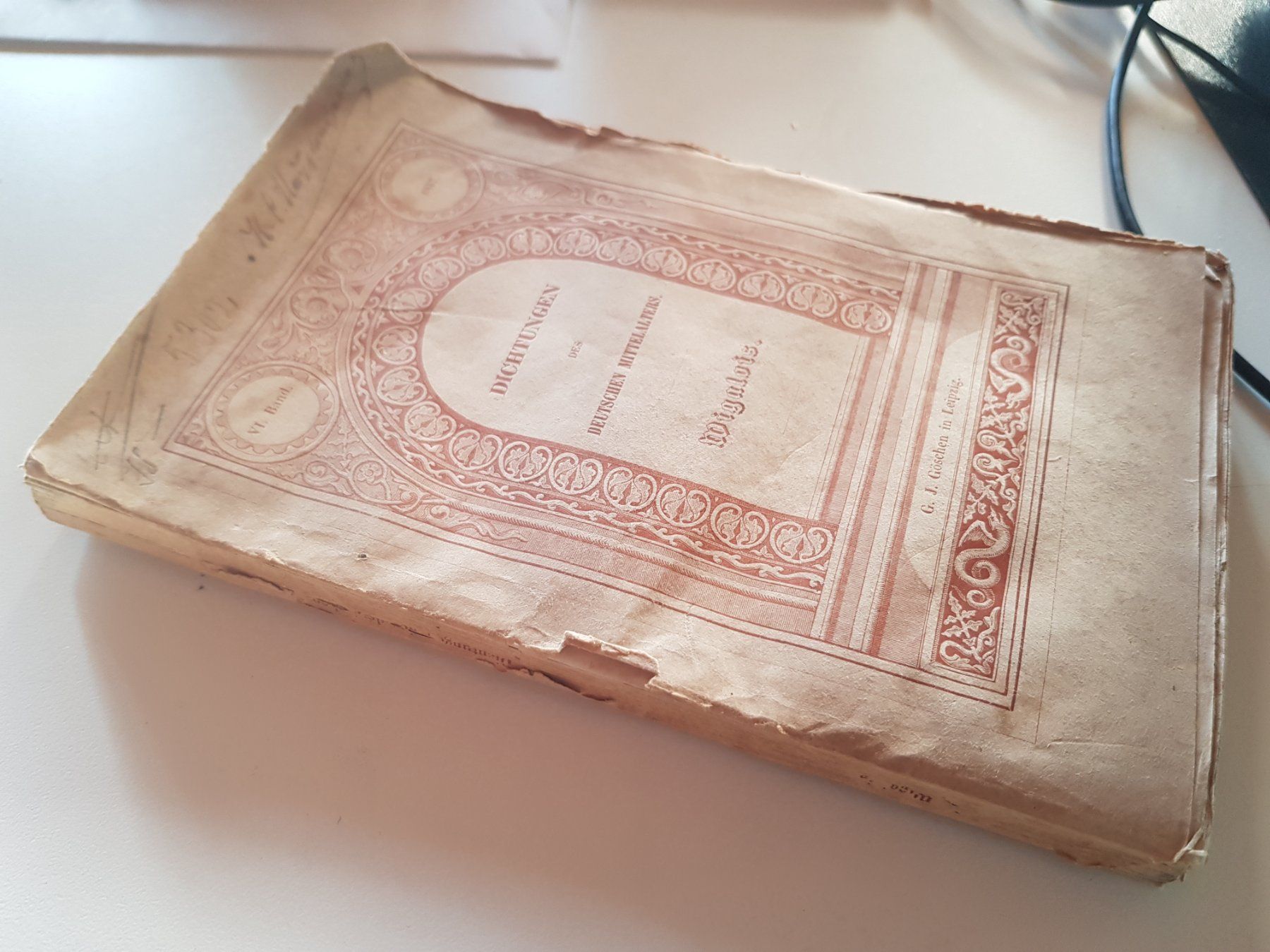 Bücher: antikes Buch: Wigalois aus 1847 – Gebraucht aus Walterswil BE von Lonitti 5