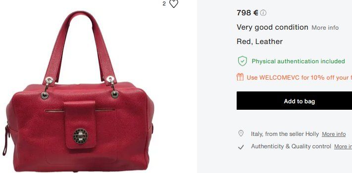Bulgari Borse da donna: Bvlgari Tasche / sac – Usato da Collonges venduto da Auganien 9