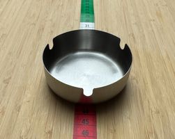 Aschenbecher silber, wiederverwendbarer Metallaschenbecher