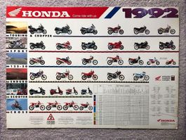 Honda panneau publicitaire