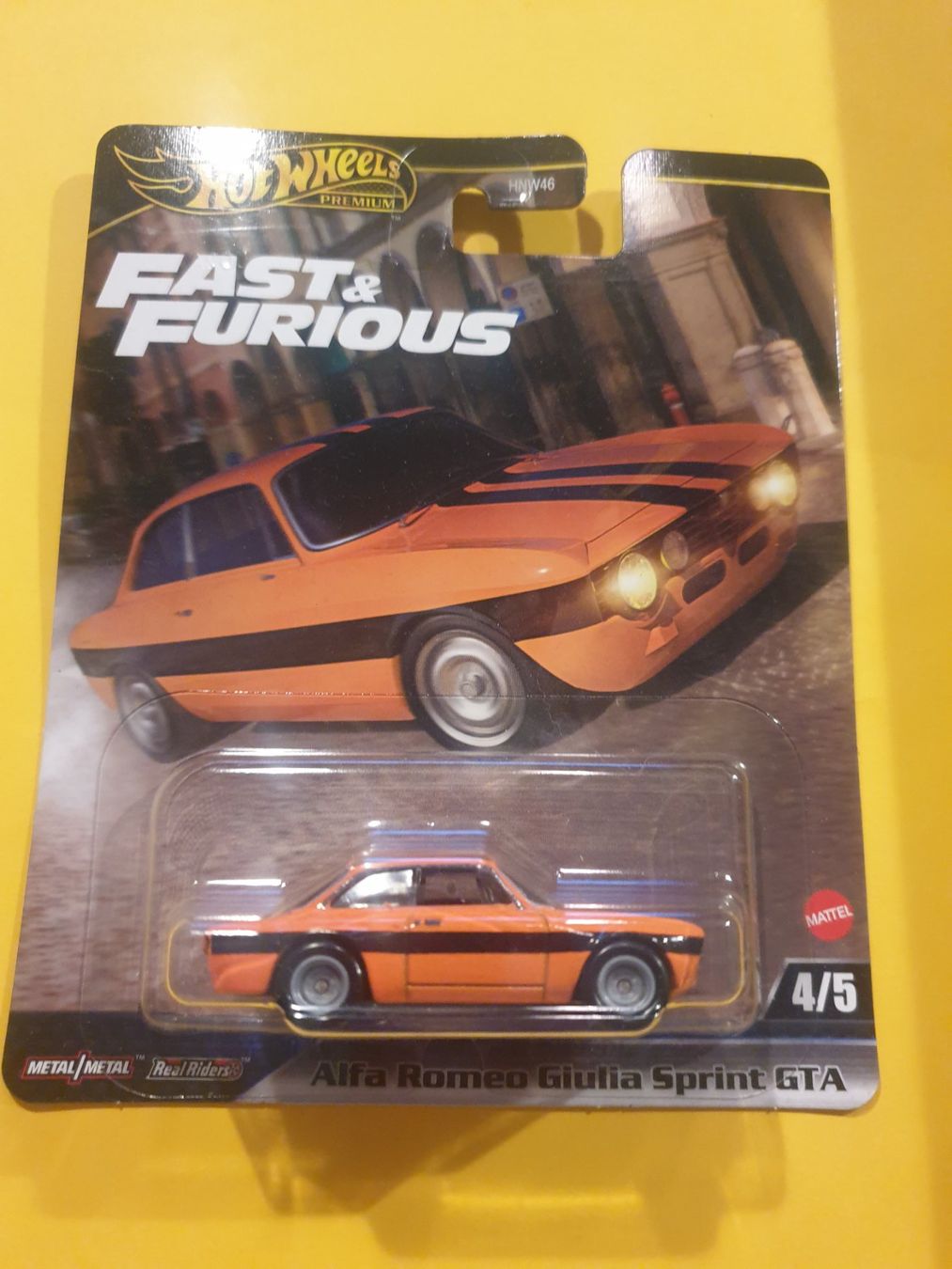 Hot Wheels Modellini d'auto: Hot Wheels ALFA ROMEO GIULIA SPRINT GTA – Nuovo e nell'imballaggio originale da Oftringen venduto da Rotor 1