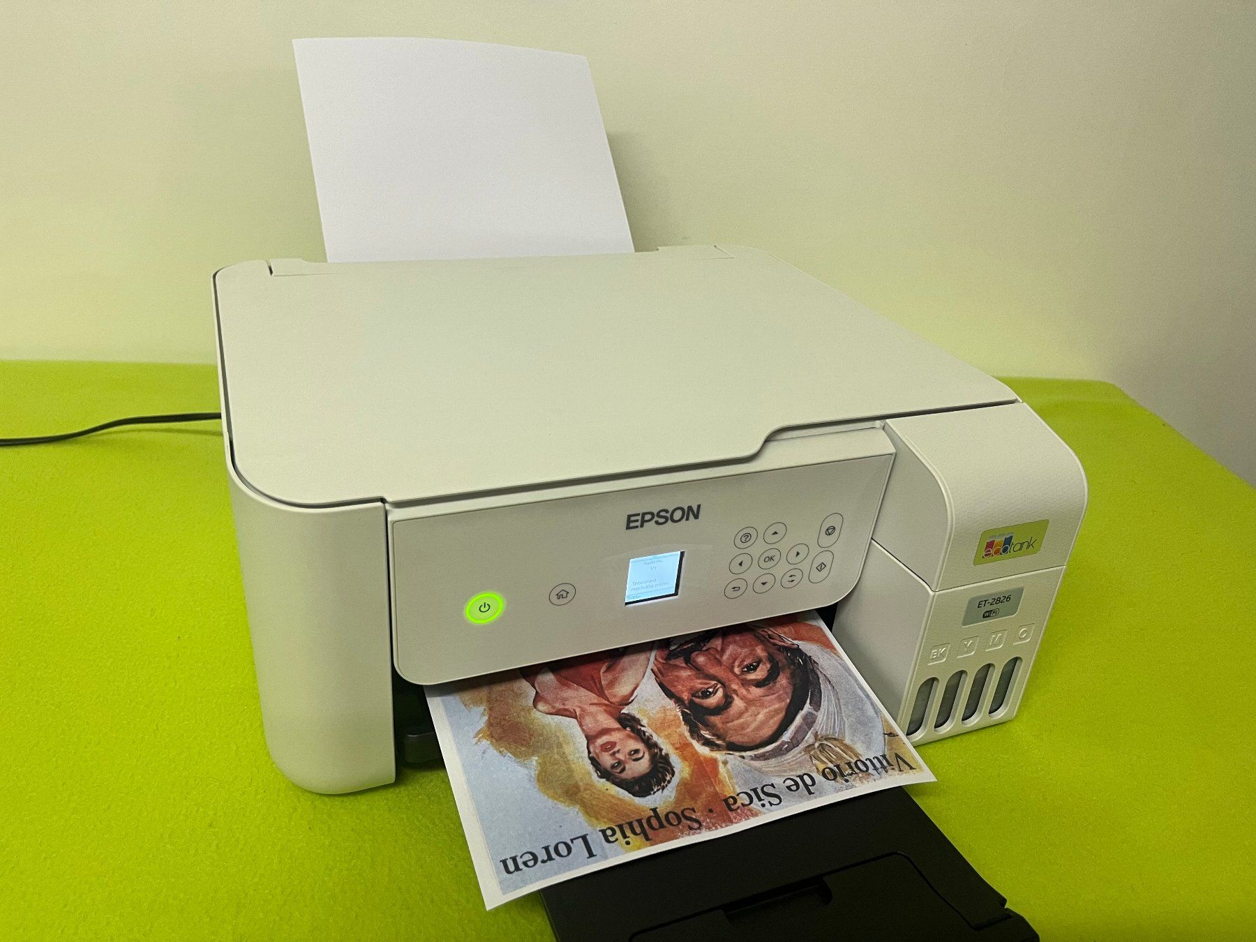 Epson Stampanti: Epson ET-2826 A4-Multifunktions-Wi-Fi-Tintentankdrucker – Usato da Neftenbach venduto da Wrangler98