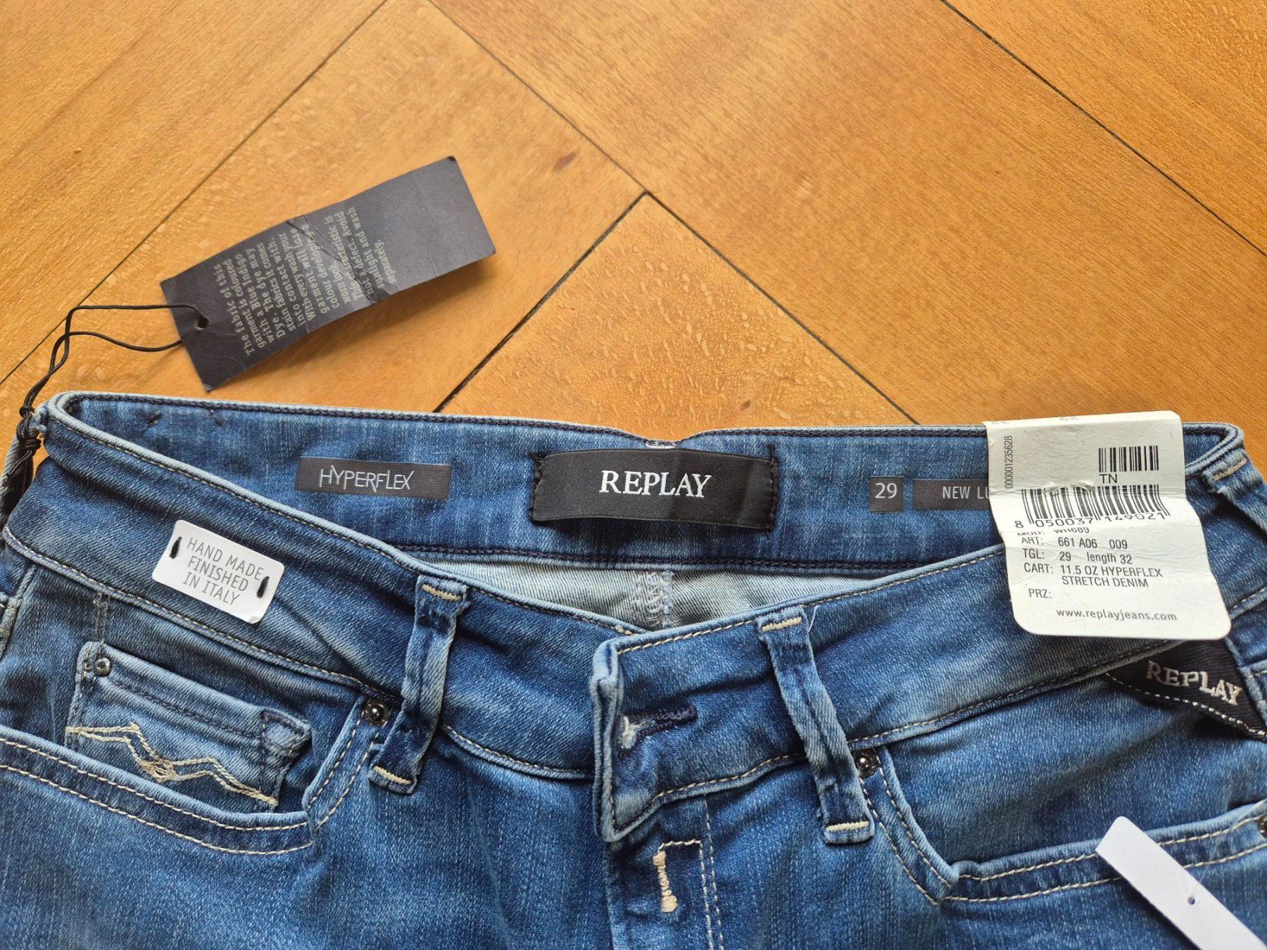 Replay Jeans: Jeans Replay, Grösse 29/32, Damen, Hyperflex – Nuovo e nell'imballaggio originale da Bern venduto da Rudolfs 2