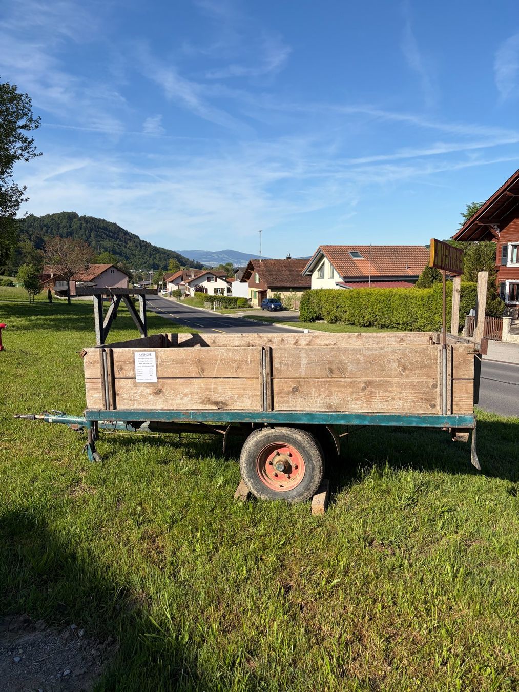 Anhänger: Remorque multi-usage de construction robuste. – Gebraucht aus La Roche FR von Dbdf76