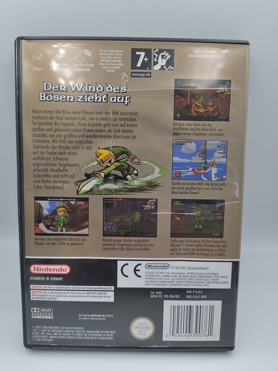 The Legend Of Zelda: Wind Waker Sur GameCube – Carte VIP – Complet