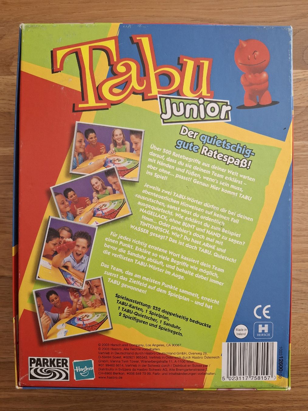 Hasbro Giochi: Tabu Junior – Usato da Zürich venduto da Vordermannd86 1