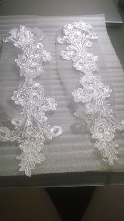 handschuh für hochzeit kleid,,,weiss