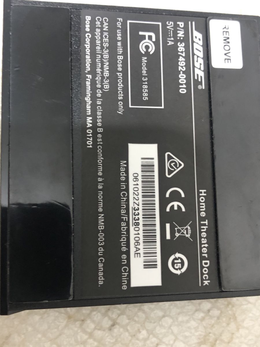Bose Casse acustiche: Dock Bose Home Theater – Usato da Biel-Bienne venduto da alos07 1