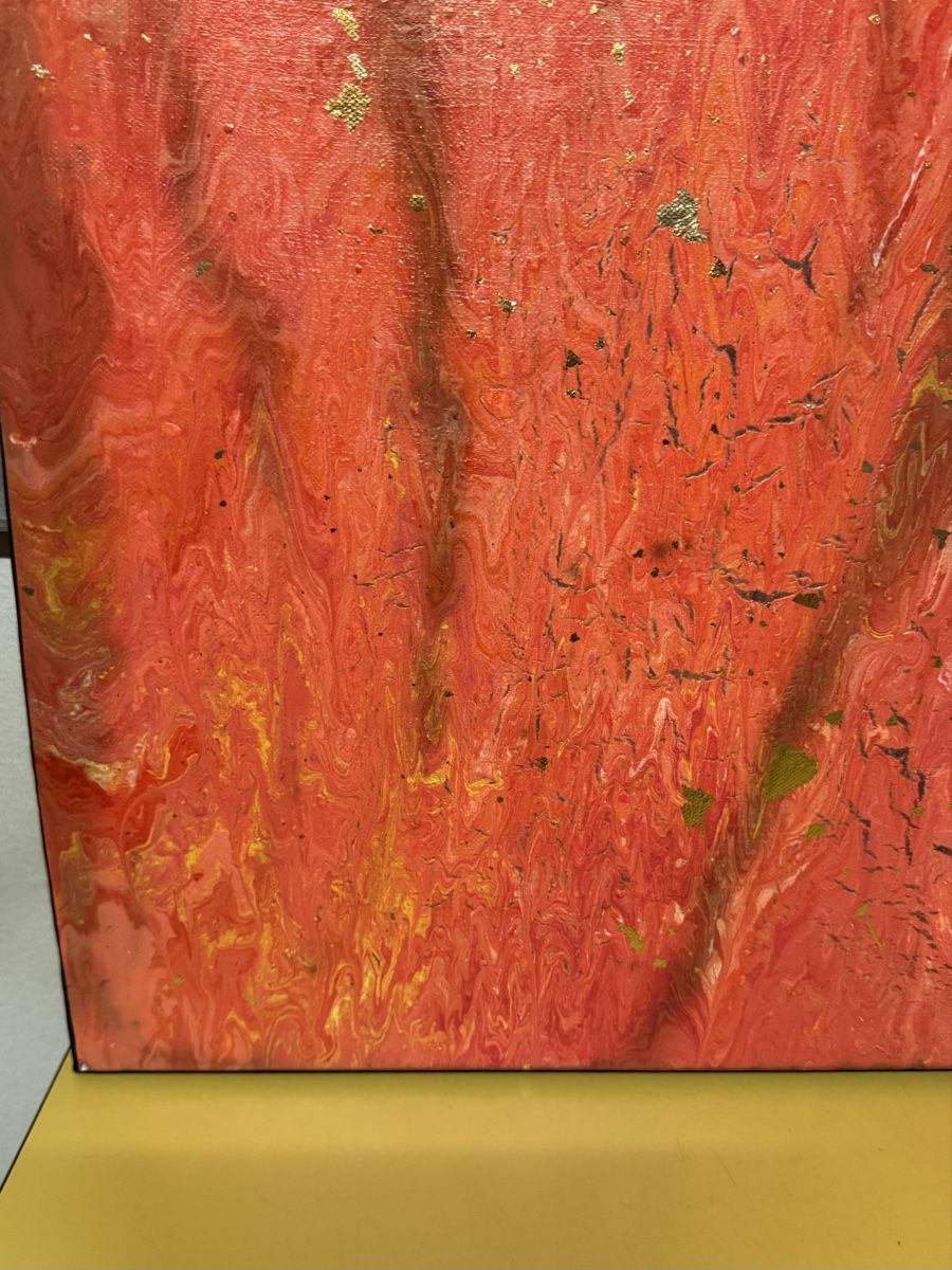 Dipinti: Abstrakte Leinwand Acryl Bild signiert  – Usato da Schlieren venduto da Freundlich02 3