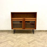 Mid Century teak Highboard / Sideboard