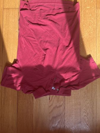 Polo Lacoste homme rouge taille S état utilisé