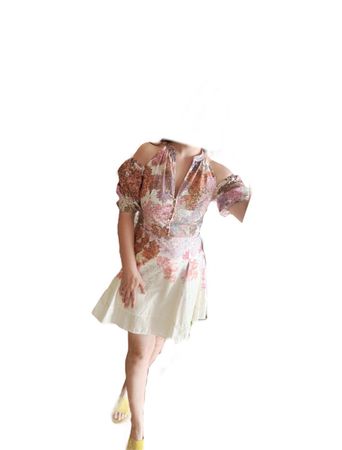 Robe Twinset fleurie légère idéale pour l'été - Taille 44