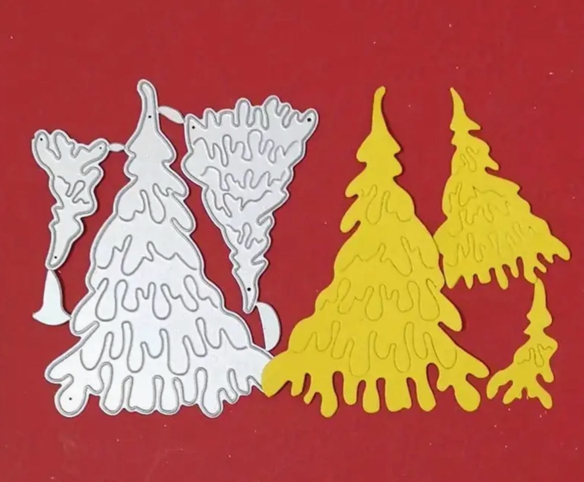 Sciablone: Tanne Weihnachtsbaum - Stanzschablone – Nuovo e nell'imballaggio originale da Frenkendorf venduto da jazzplatten 2
