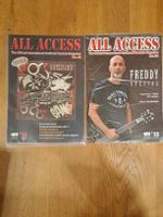 Gotthard All Access Fanclub Magazine Nr 55 und 62 